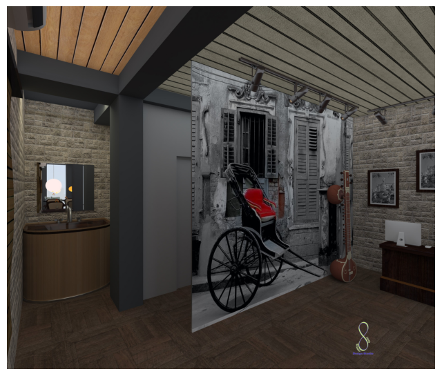 Restaurant Interior Render
